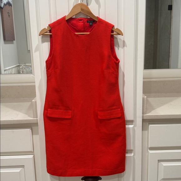 Ann Taylor Flap Pocket Shift Dress - Picture 2 of 9